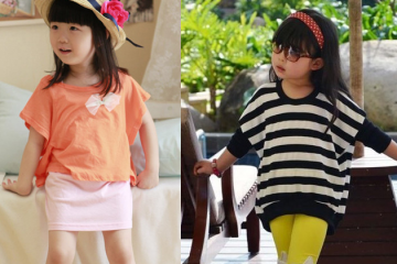 Mix đồ như thế nào cho bé gái hơi gầy?