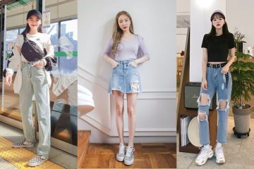Mách bạn 4 cách phối đồ với quần jean cho nữ 15 tuổi thêm phần xinh xắn