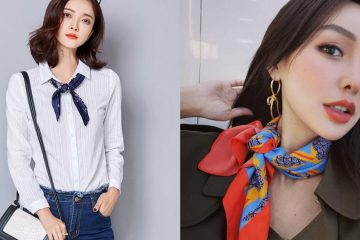 Chỉ một chiếc khăn lụa, chị em có thể biến tấu 6 phong cách cho ngày trời lạnh