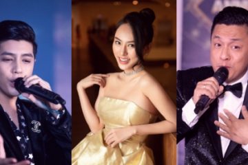 Hoa hậu Thu Hoàng đẹp rực rỡ, Noo Phước Thịnh, Lam Trường bảnh bao tại sự kiện