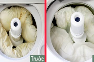 Cho thêm thứ này vào máy giặt, ruột gối ố vàng cũng trắng tinh sau 5 phút