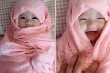 Sợ em gái bị lạnh, anh trai 3 tuổi lấy chăn bọc kín người bé, mẹ nhìn thật ấm lòng