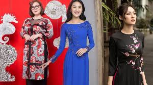 Nhược điểm hình thể sẽ bị phô trọn nếu chị em cứ diện các mẫu áo dài không phù hợp
